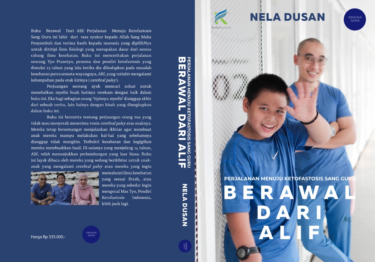 Buku Biografi Tyo Prasetyo -  Founder Ketofastosis Indonesia