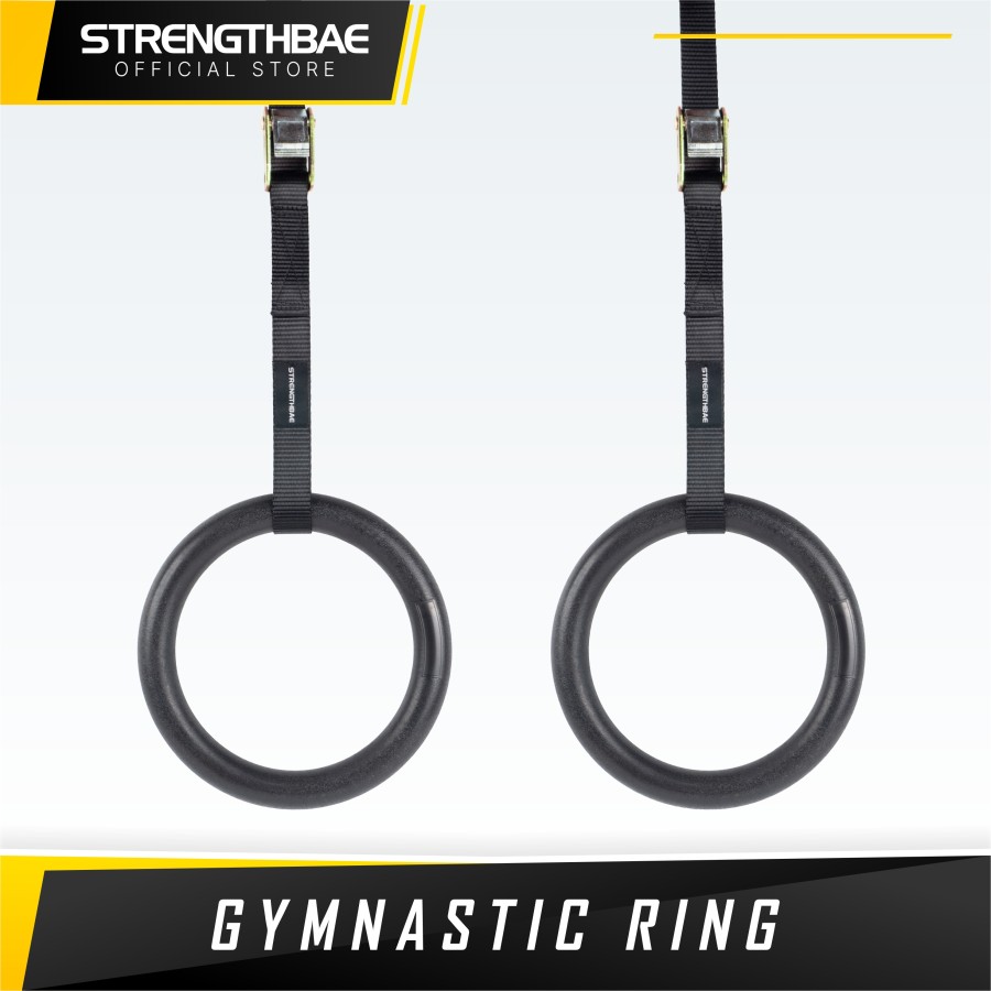 Gymnastic Ring STRENGTHBAE Gym Rings Crossfit Calisthenic Pull Up Dip