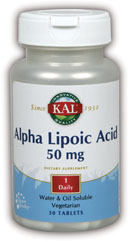 Alpha Lipoic Acid 50 mg 30 Tablet