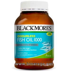 Odourless Fish Oil 1000 400 Softgels