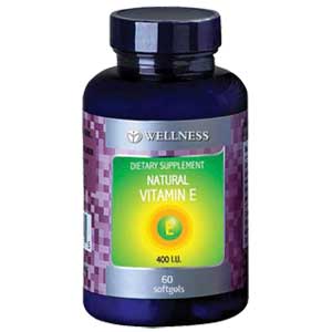 Natural Vitamin E400iu 60 Softgels