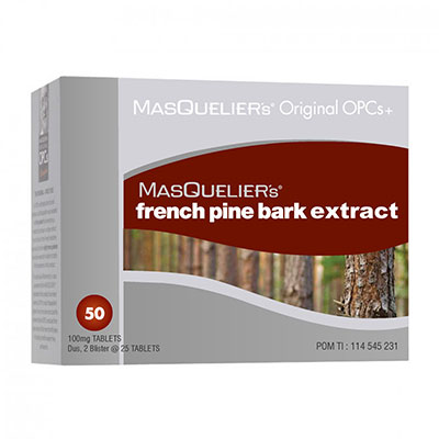 Masqueliers Original Opcs Plus Masqueliers French Pine Bark Extract  50 Tablet