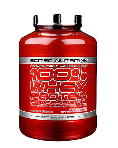 100% Whey Protein Professional 5Lbs Strawberry with Chocolate