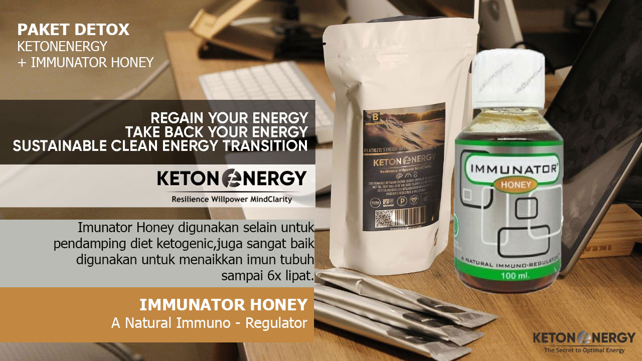 Paket Immunator Honey + KetonEnergy Caprylic C8